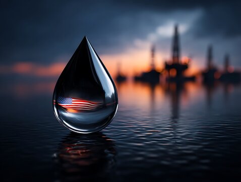 Oil ship tanker carier oil from refinery on the sea gas tanker ship offshore parking sunset Silhouette bay