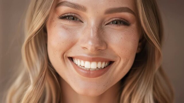 Vibrant video capturing natural smiles and genuine joyful moments of people in everyday life