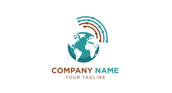 Generic company logo template design.