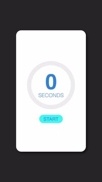 5 Seconds Countdown Timer with Alpha Channel &ndash; Transparent Circular Timer Overlay Animation