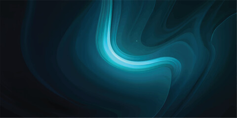 Abstract blue neon light curve dark background with glowing wave line, glowing neon light streak with blue and magenta gradient, abstract motion trail and bright line effect, neon light trail with © SFahad
