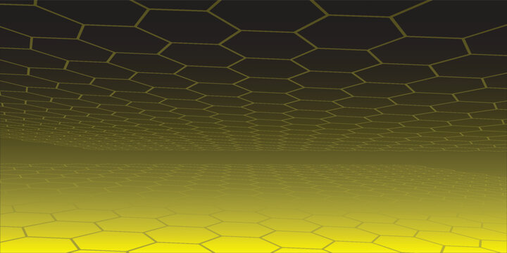 Abstract cube hexagon shape background. Vector banner design. Hexagons pattern. Geometric abstract background with simple hexagonal elements. Medical. Vector digital art banner. vector illustration