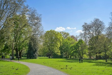 Fototapeta premium Maschpark, Hannover, Niedersachsen, Deutschland