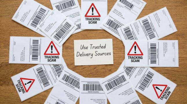 Scam Awareness: Tracking Labels and Delivery Warnings