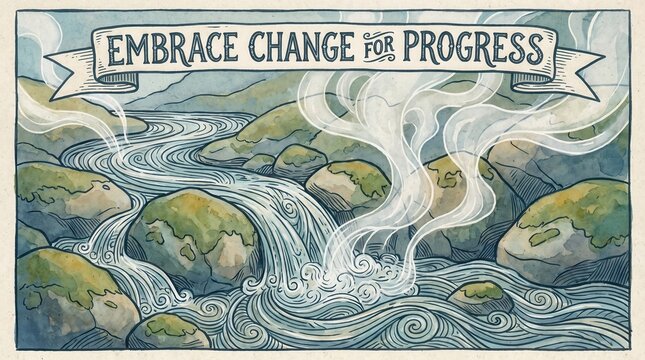 Stylized Representation of River Flow for Progress s1 2