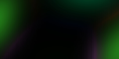 Fototapeta premium Abstract Green Colorful Background with Glowing Light Lines and Motion Effects