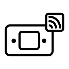 Smart Remote Controller Icon © Adinda