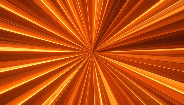Vibrant orange sunburst pattern radiating from center