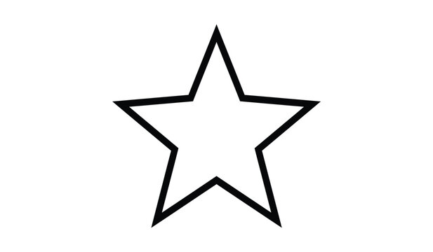 Star White - Free and Symbol | PNG Vector Black ☆ Clipart 