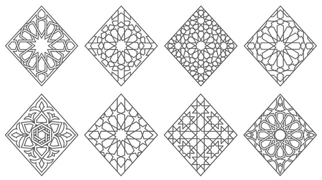 Islamic Geometric Patterns Collection