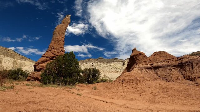 Utah 0605 Kodachrome Basin monolithic stone spires sandstone spires and columns called sand pipes or clastic dikes
