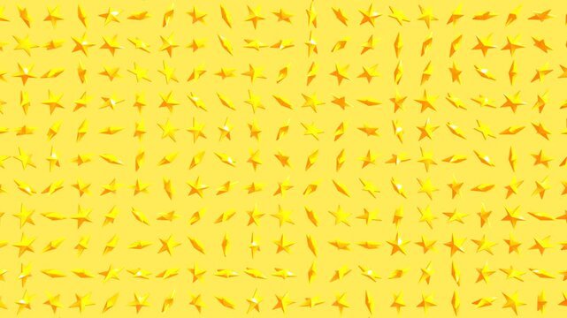 Abstract 3D Star Shapes Grid Animation

A 3D abstract animation featuring a grid of star shapes moving in a minimalist composition. Suitable for creative video projects and motion graphics backgrounds