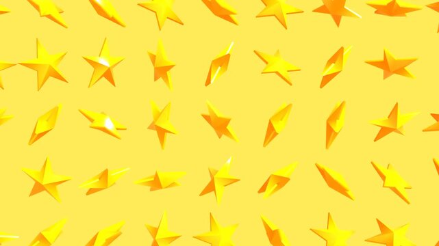 Abstract 3D Star Shapes Grid Animation

A 3D abstract animation featuring a grid of star shapes moving in a minimalist composition. Suitable for creative video projects and motion graphics backgrounds