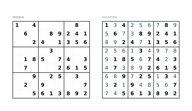Classic Sitcom Sudoku for Kids - FAC