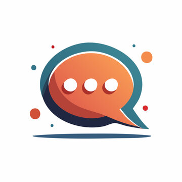 Speech Bubble Icon with Ellipsis