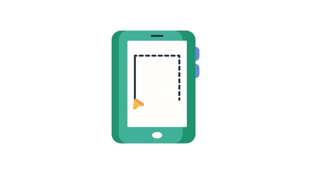 App Interface Animated Video Icon