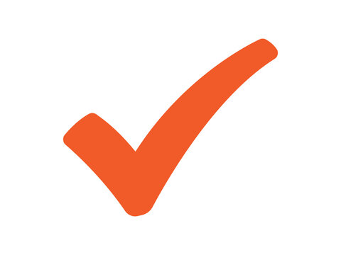 orange check mark PNG