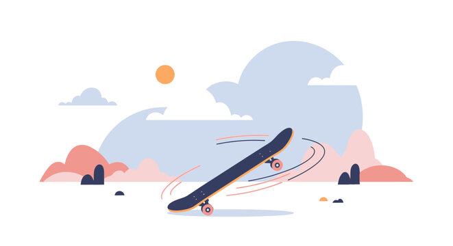 Skateboard Motion Graphic