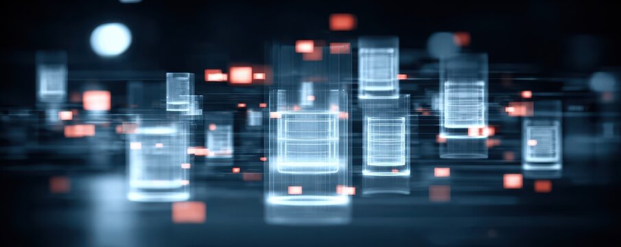 The database administrator oversees the transfer of a datum and a backup to external storage to keep the system access consistent.