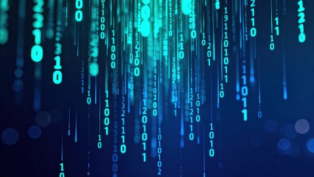 Digital binary code stream