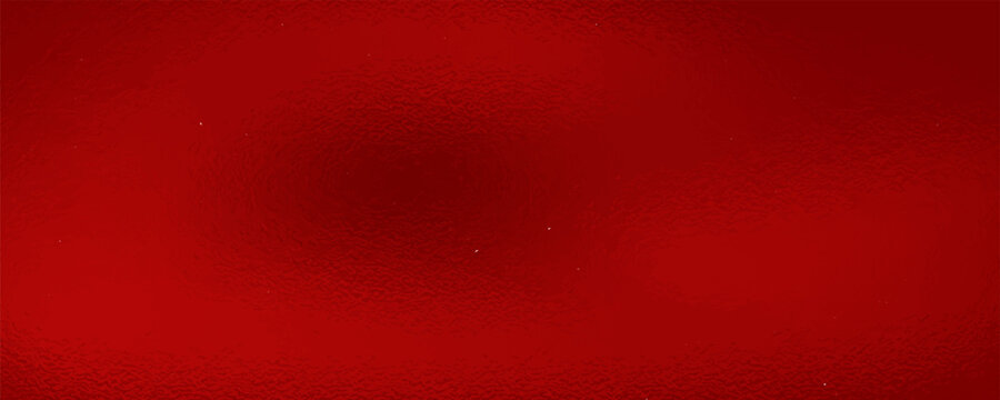Red foil paper decorative texture background for artwork. Metallic red background foil paper for Christmas background wrapping paper design for Christmas gift, shiny vintage grunge background texture.