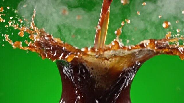 realistic explosion fire box open liquid transition
