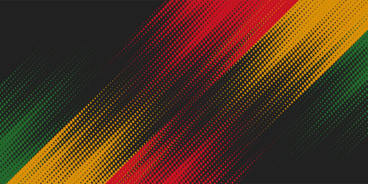 Abstract grunge with reggae color concept