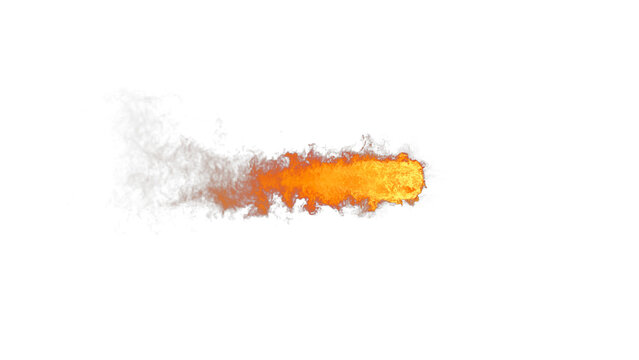 VFX Fireball Small Size Angle5