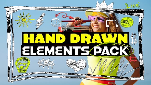 Hand Drawn Elements Pack