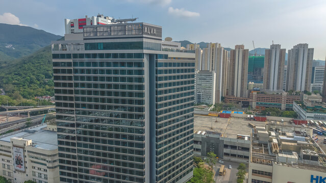 May 12 2026 Shek Mun industrial and residential skyline beside river