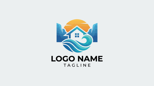 a logo design for a company.