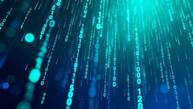Digital binary code stream