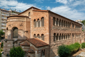 Obraz premium Byzantine Church of Saint Demetrius in Thessaloniki, Greece