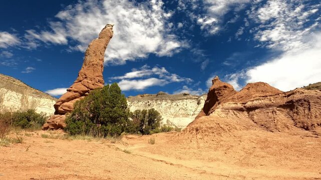 Utah 0618 Kodachrome Basin monolithic stone spires sandstone spires and columns called sand pipes or clastic dikes