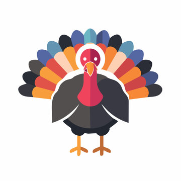 Stylized Turkey Illustration