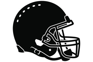 Fototapeta premium American football helmet design for gridiron sports