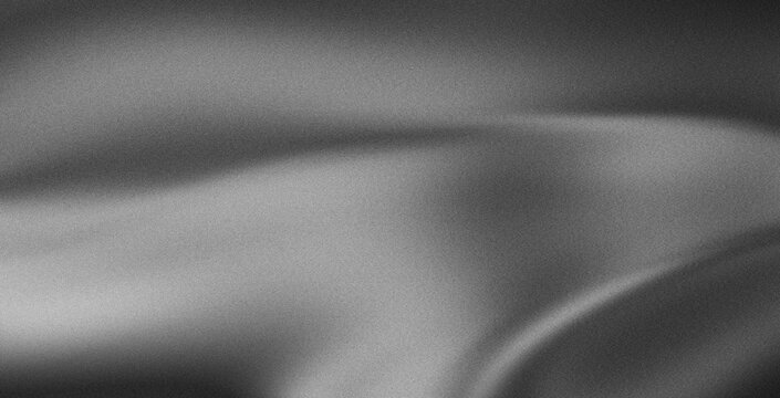 Dark grainy banner background white black gradient abstract poster header cover backdrop design, glowing texture effect. 4K Beautiful gradient with noise. Pastel holographic blurred grainy gradient