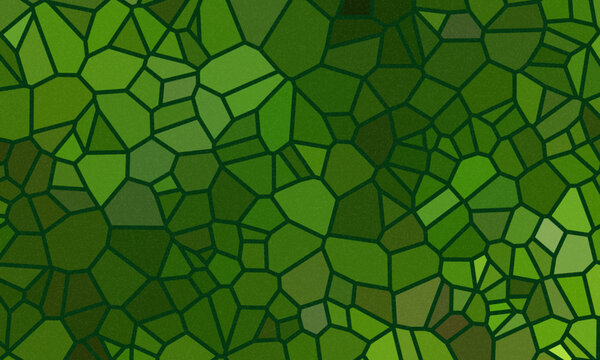 Colorful mosaic. Abstract background with triangle pattern looking like stained glass. Polygon pattern low poly triangle shape. Vector multicolored geometric gradient. Сrystalline structure, crystals