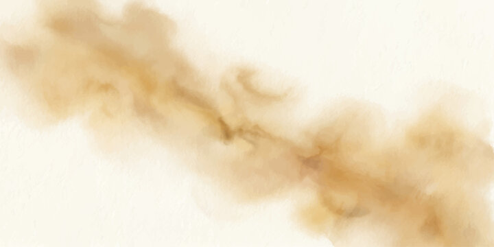 A swirling cloud of brown dust moves across a light background, creating a dynamic, abstract effect.