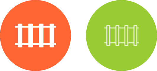 Rails Vector Icon © Malik Grafix