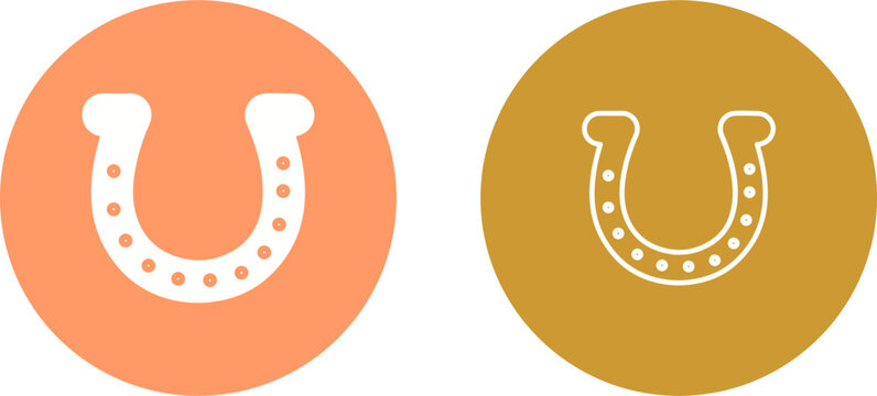 Horse Shoe Vector Icon