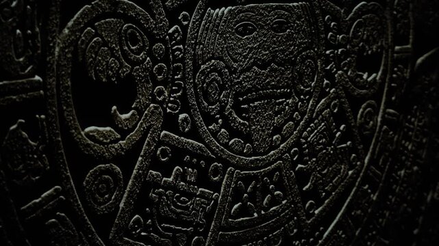 Mayan Calendar in the Dark