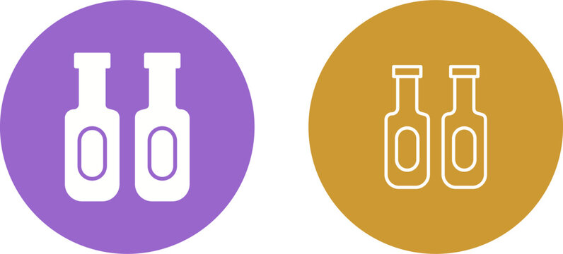 Drink Bottle Vector Icon