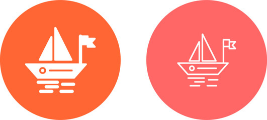 Small Boat Vector Icon © Malik Grafix