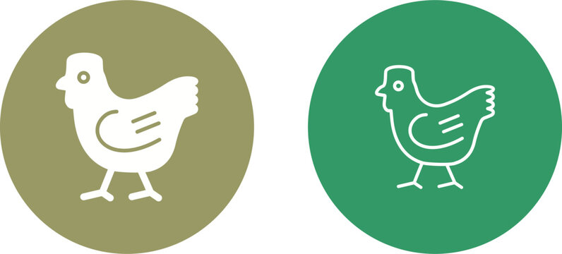 Poultry Vector Icon