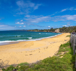 Obraz premium Aslings Beach, Eden, New South Wales, Australian