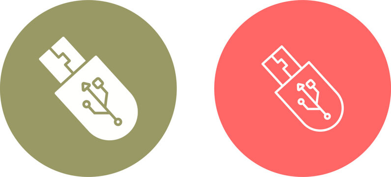 USB Vector Icon