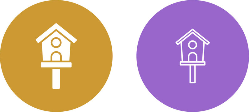 Birdhouse Vector Icon