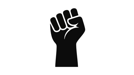 Obraz premium Solidarity labor day illustration with raised fist worker vector symbolizing unity and protest