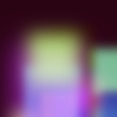 Obraz premium Abstract blurred background, with deep purple, bright green, and, soft blue color transitions